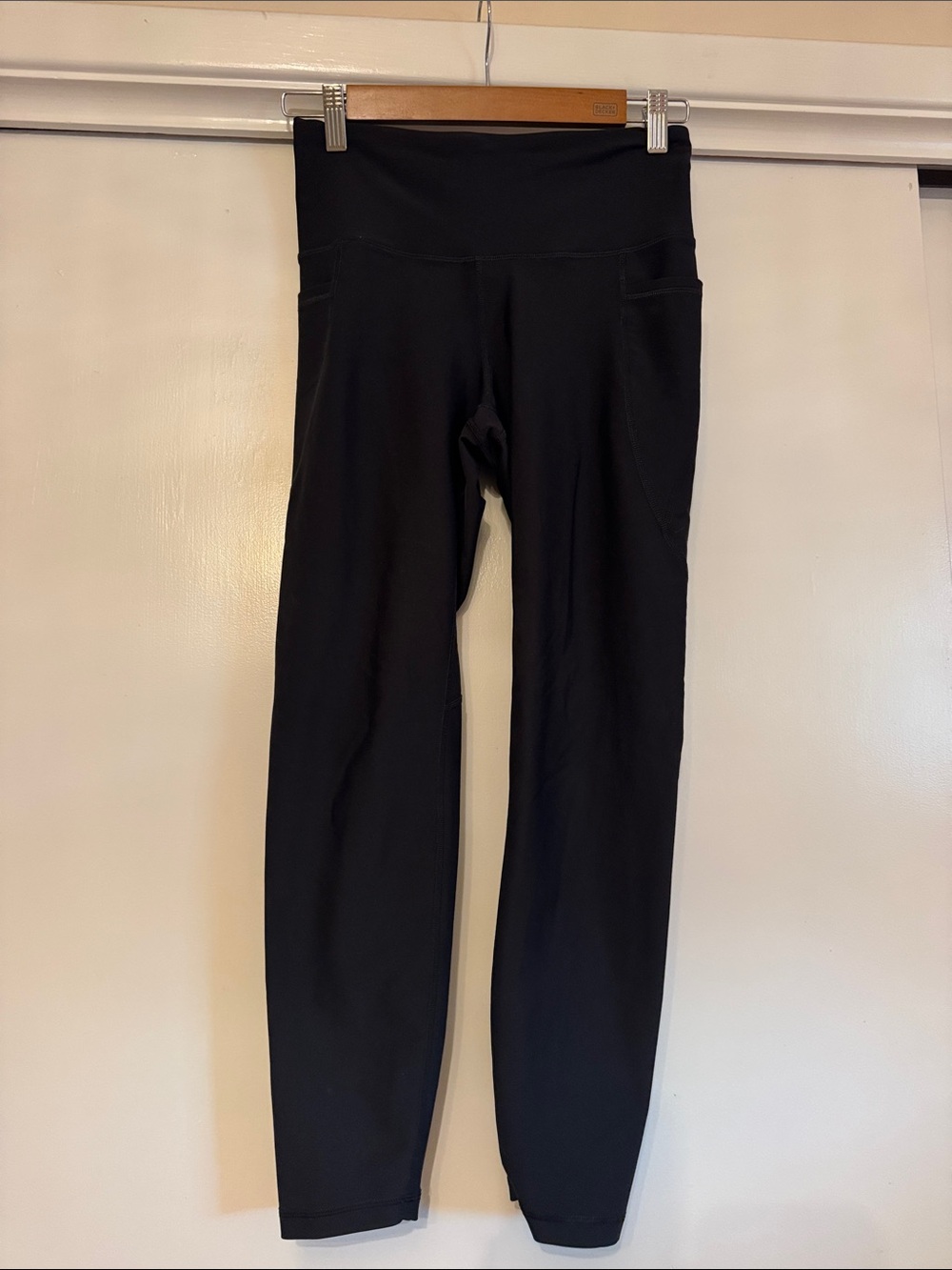 Black High-Waist Performance Leggings